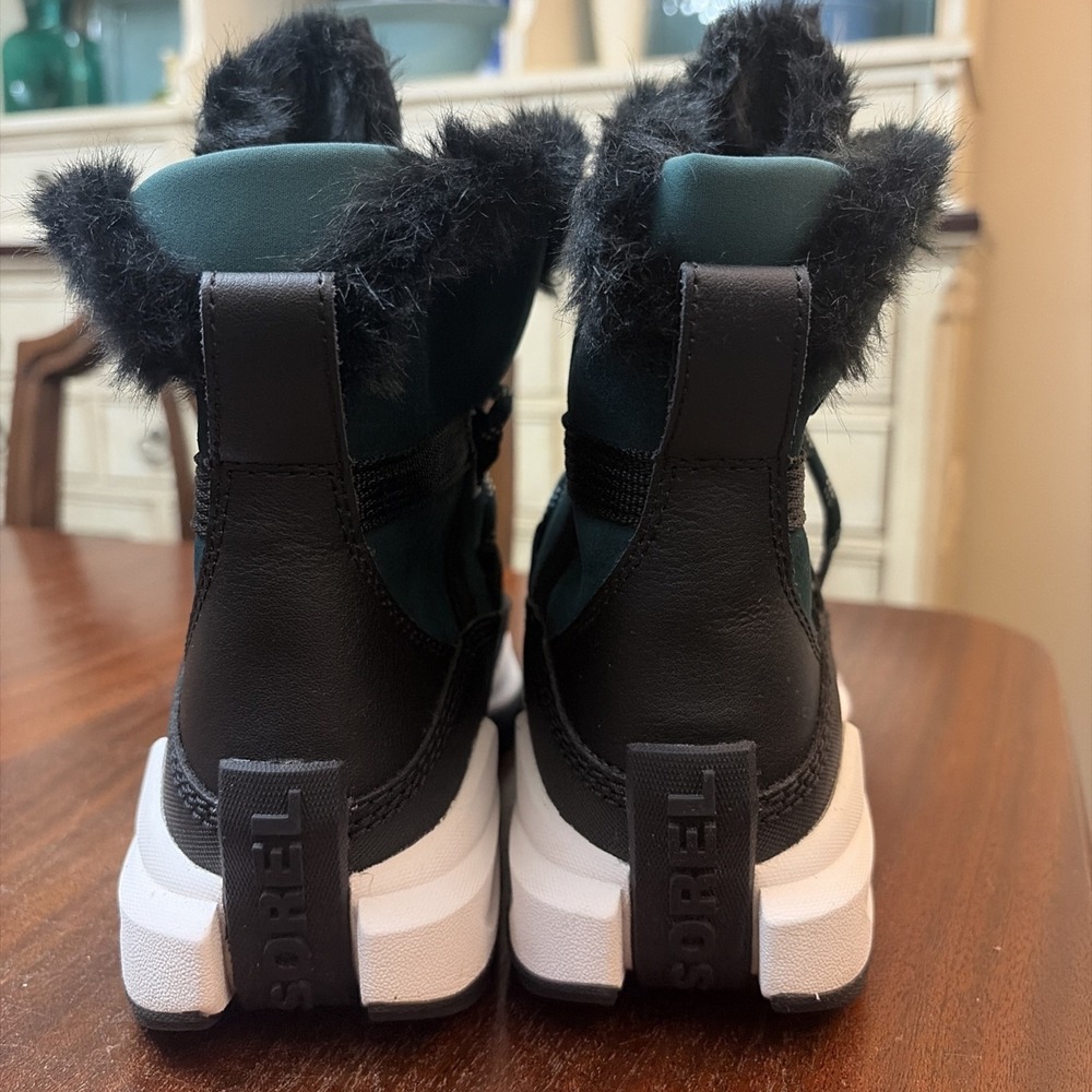 SOREL Ona RMX Glacy Women Size 9.5 Waterproof Boots Snow Green NL5050-301 New - Picture 6 of 10